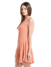 S/L Structered Fab Skater Dress