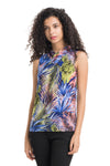 Hermoine Tropical Pleated Top