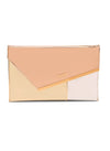 Judi Gold Multicolor Soft Clutch Bag