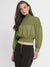 Moselle Smoked Neck Crop Top