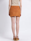 Caroline Fitted Wrap Mini Skirt