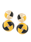 Yellow Gold Combo Gold Earrings