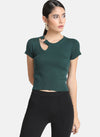 Neck Cut Out Top
