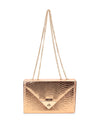 Thea Rose Gold Clutch