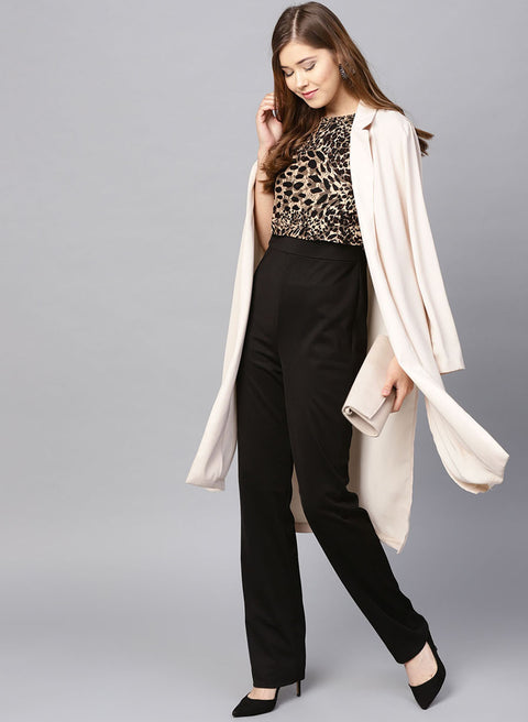 Jumpsuit With Animal Print