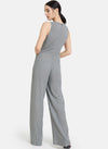 Lapel Collar Jumpsuit