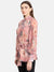 Floral Printed Tunic With Embellishment