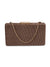 Kazo Brown Solid Clutch