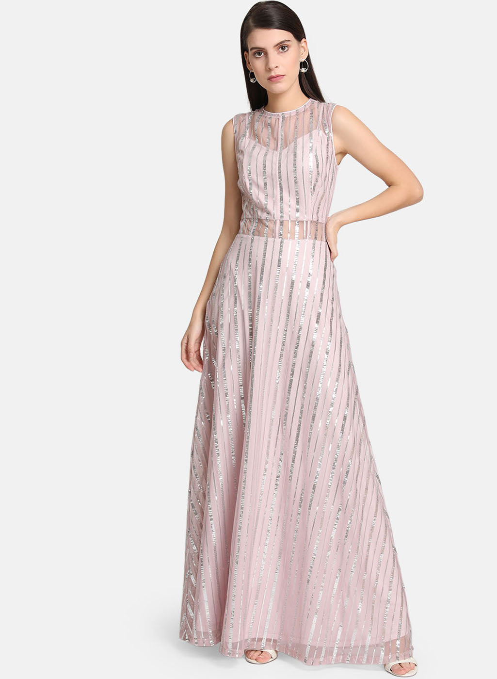 Buy Sequin Mini Dress With Peplum 122234MLGTHXS - KAZO