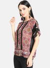 Printed Kaftan Top