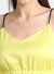 Sleeveless Strap Top With Elasticated Waist.