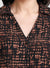 V-Neck Button Detail Shirt