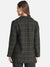 Knotch Collar Check Shirt With Pocket Detail
