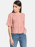 Button Up Top With Smocking