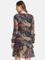 A-Line Printed Midi Dress