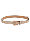 FauxLeather Thin Belt