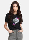 The Little Mermaid Disney Print & Sequin T-Shirt