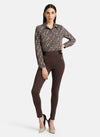 Embellished Animal Print Shirt