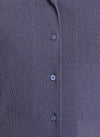 Lurex Mesh Shirt With Notch Collar
