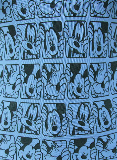 Mickey & Goofy Printed Mesh Top