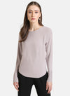 Batwing Pullover With Studs At Cuff