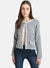 Jacquard Jacket With Chain Detail