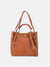 Textured Tote With Pouch Bag Inside