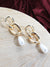 Pearl Drop Golden Earrings