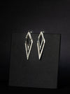 Studded Rhombus Earrings