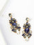 Blue Stone Embellished Earrings