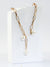 Chain & Pearl Front Lock Necklace