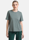 Basic Round Neck Half Sleeves T-Shirt