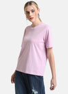 Basic Round Neck Half Sleeves T-Shirt