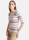 Striped Rib Top