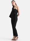 Assymetric Buckle Detail Jumpsuit