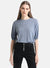 Knitted Blouson Top