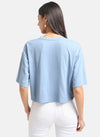Dumbo Disney Boxy Crop T-Shirt With Sequin Work