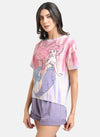 The Little Mermaid Disney Tie Dye Printed T-Shirt