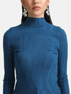 Textured Turtle Neck Pullover