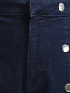 Wide Legged Denim With Button Detail