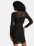 Bodycon Mini Dress With Cut-Out