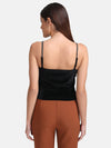 Crop Top With Studded Straps