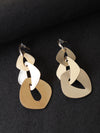 Abstract Drops Earrings