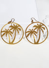 Tree Gold Plated Earring