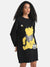 Winnie The Pooh Disney Printed Sequin Sweat Dress