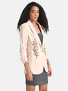 Waist Embellished Blazer