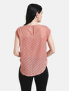 Boxy Fit Textured Top