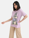 ThumperDisney Printed Long T-Shirt With Sequin Work