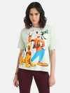 Pluto And GoofyDisneyPrinted T-Shirt