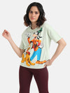 Pluto And GoofyDisneyPrinted T-Shirt